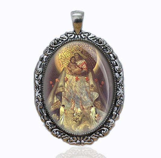 The Virgin of Guadalupe by Salvador Dali Mother Mary Medal Catholic Jewelry NEW