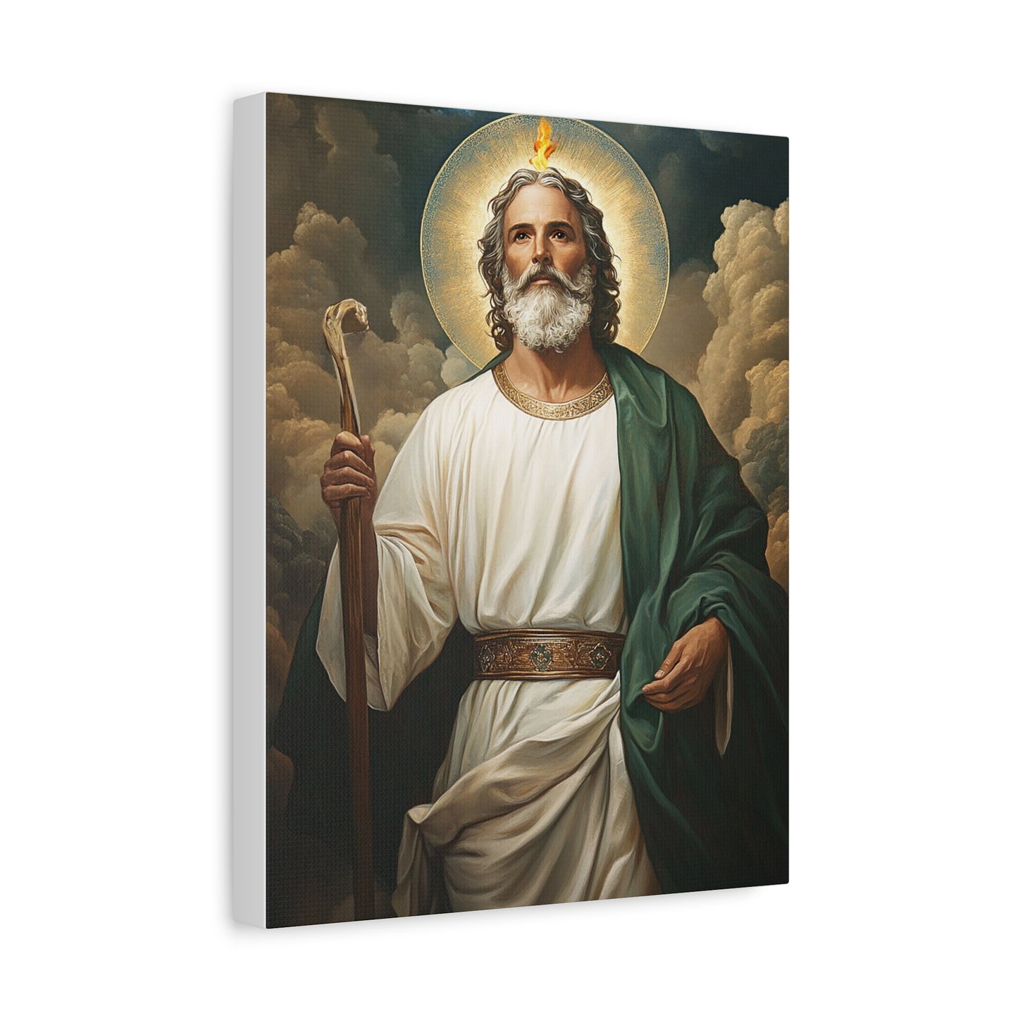 St. Jude Thaddeus Catholic Canvas Wall Art, Christian Decor