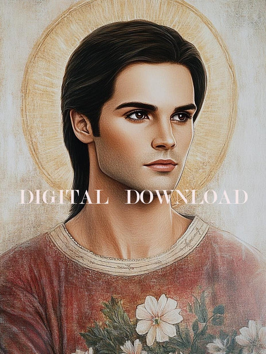 Saint Rufus Religious Print Art Digital Image image 0