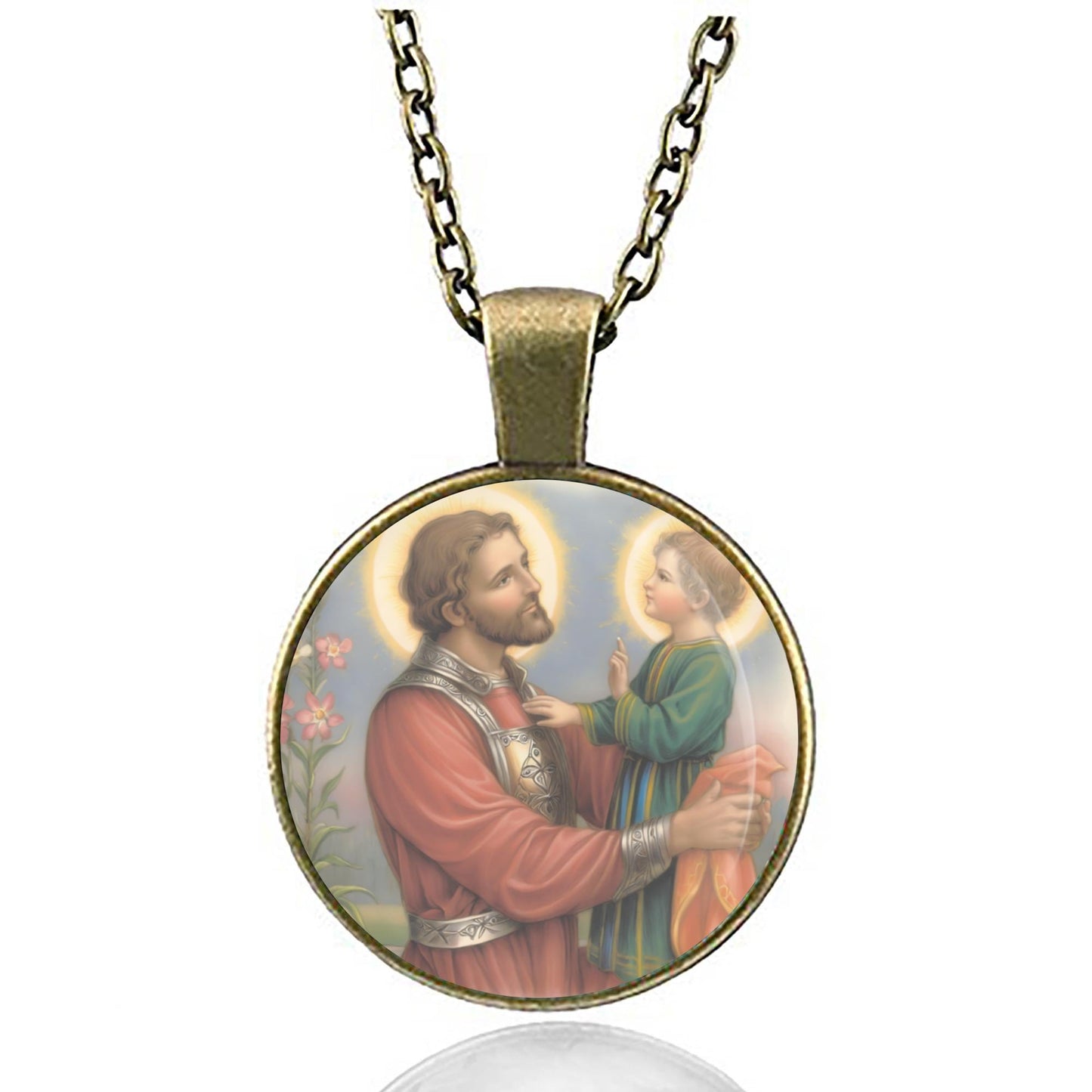 Saint Joseph the Betrothed Necklace