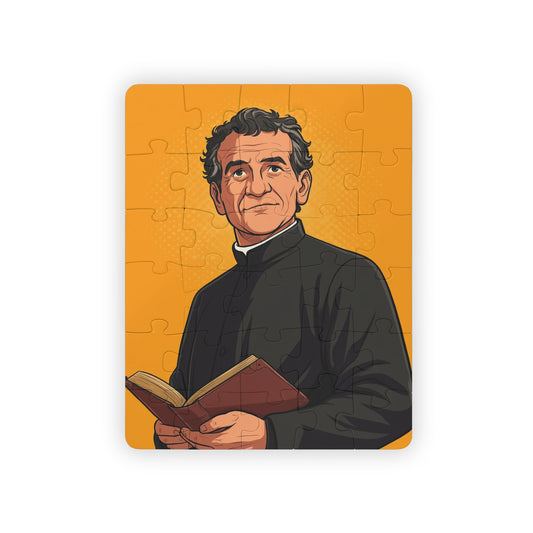 San Juan Bosco - 30-Piece Kid Puzzle, Inspirational Bible, Catholic teacher gift, Religious Jigsaw, Catholic kid toy