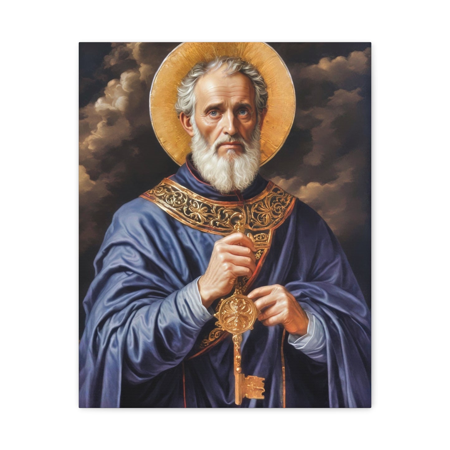 Ready To Hang - St. Peter Catholic Canvas Wall Art, Christian Decor