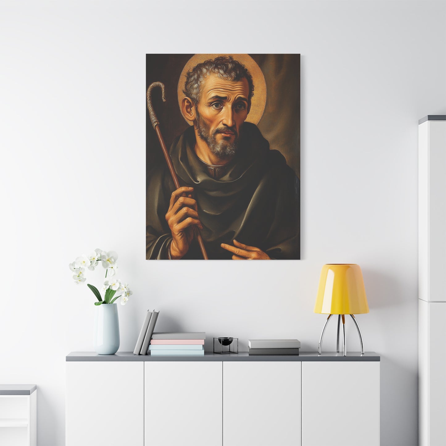 Ready to Hang - St. Peter Canisius Catholic Canvas Wall Art, Christian Decor