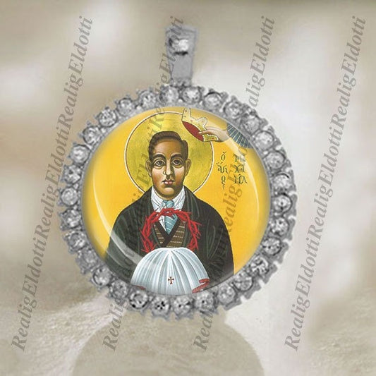Blessed Miguel Pro Catholic Silver Tone Medal Christian Religious Jewelry