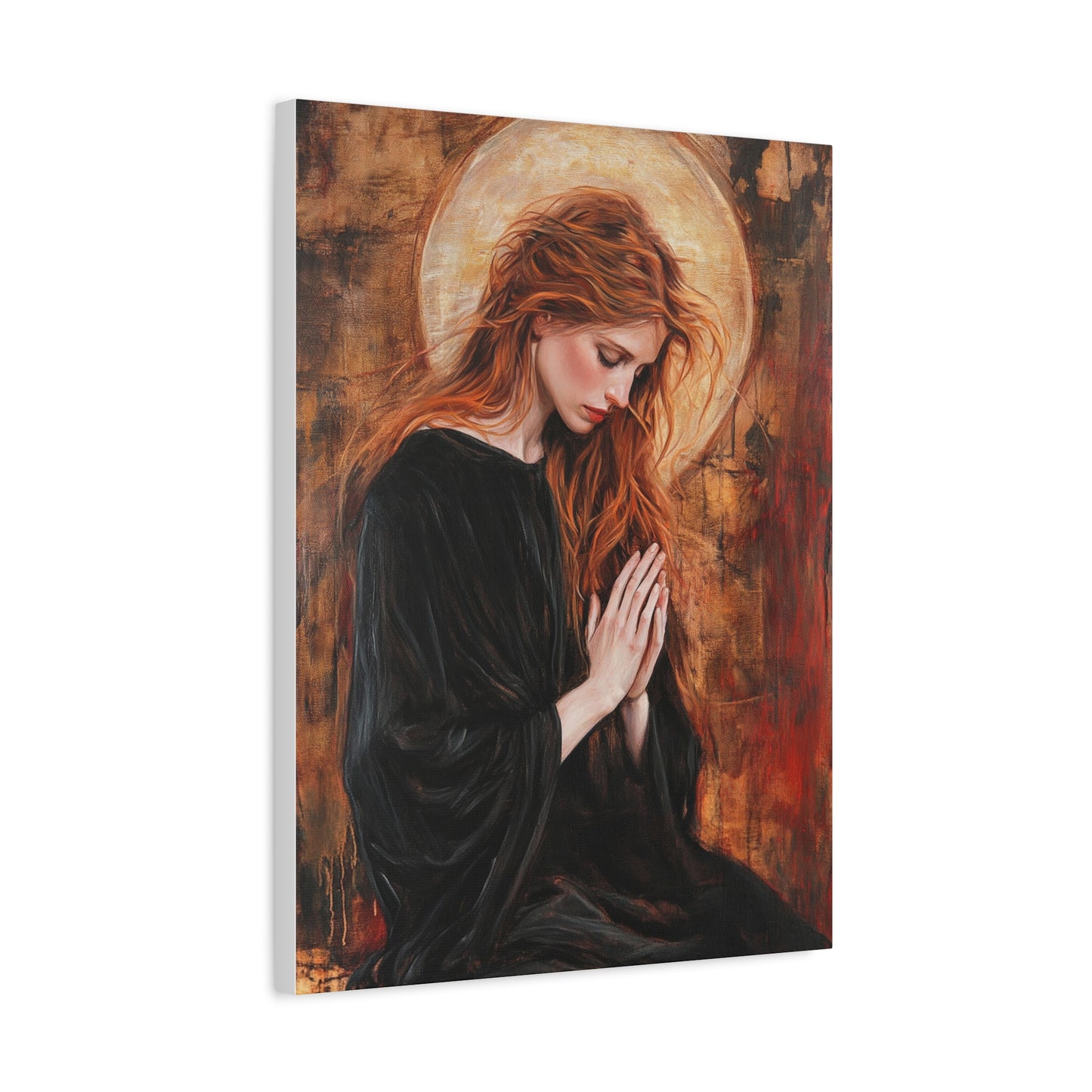 St. Mary Magdalene Catholic Canvas Wall Art, Christian Decor