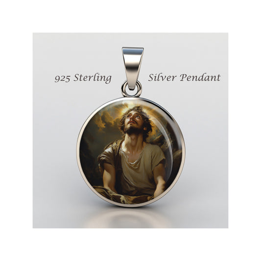 Saint Sozon The Martyr Of Cilicia And Patron Of Limnos sterling silver 925 Medal image 0