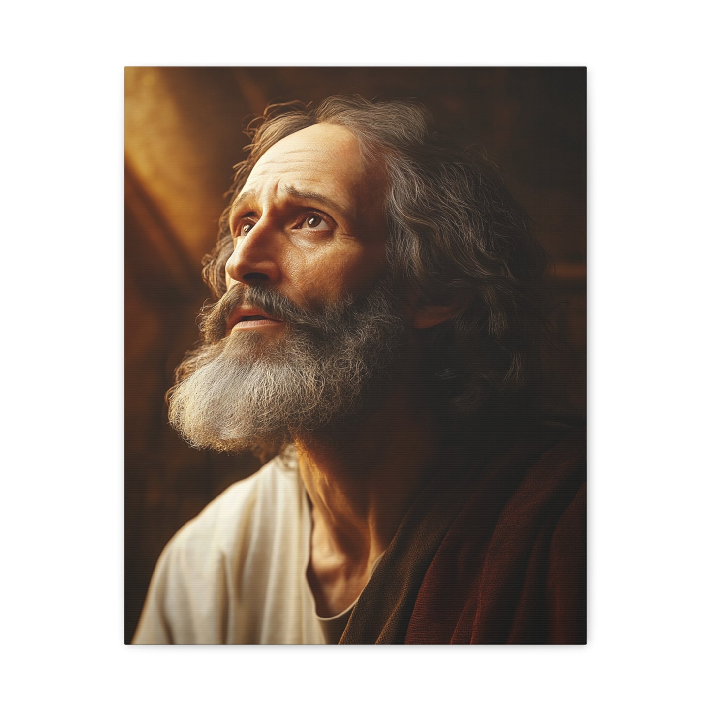 St. Matthew Apostle and Evangelist Catholic Canvas Wall Art, Christian Decor