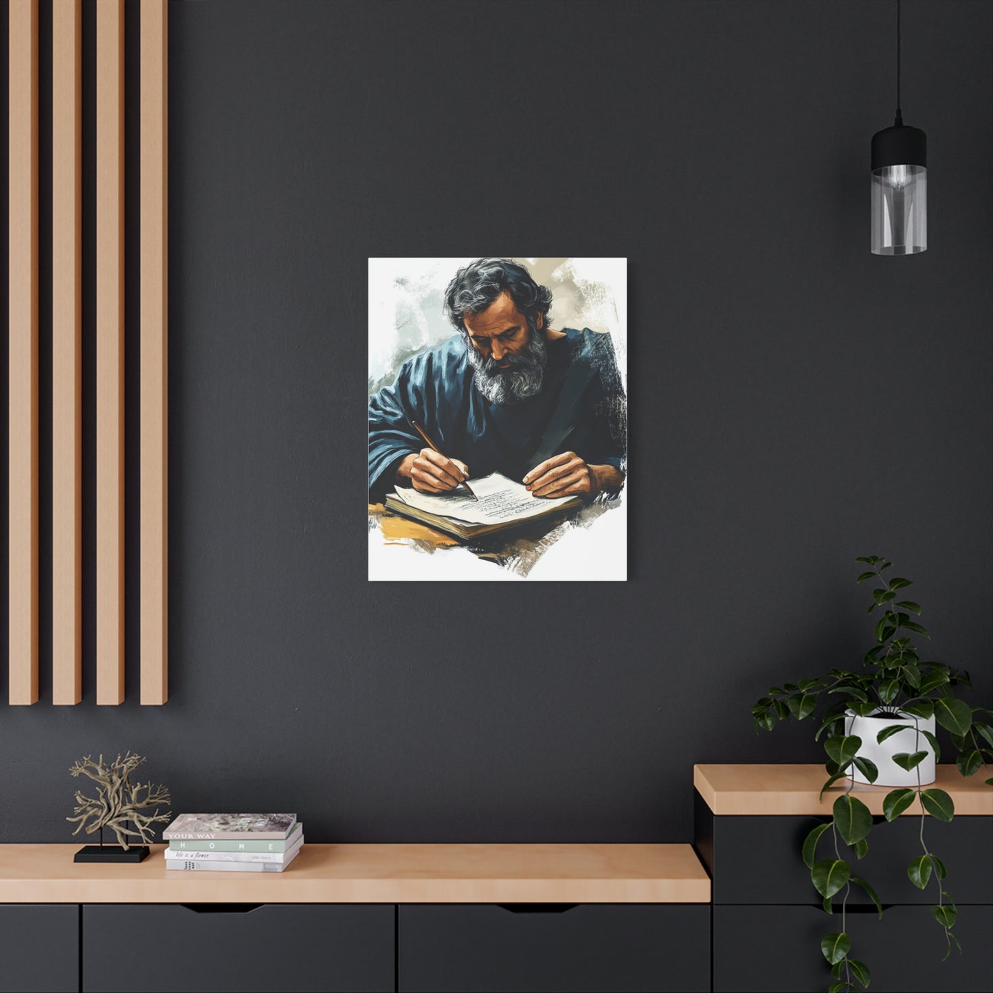 Ready to Hang - St. Paul the Apostle Catholic Canvas Wall Art, Christian Decor