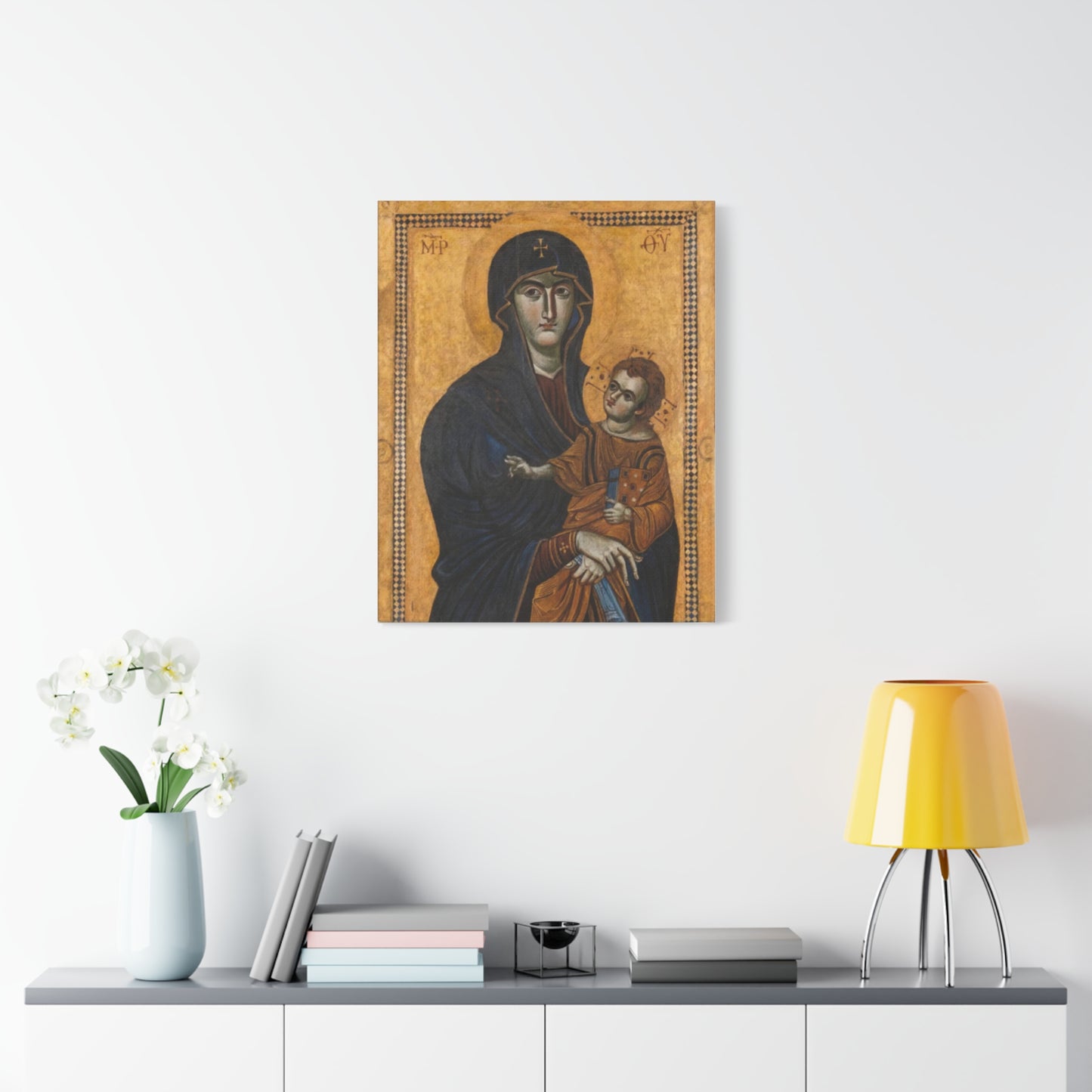 Salus Populi Romani Catholic HQ Print on Canvas Ready To Hang - Virgin Mary Canvas
