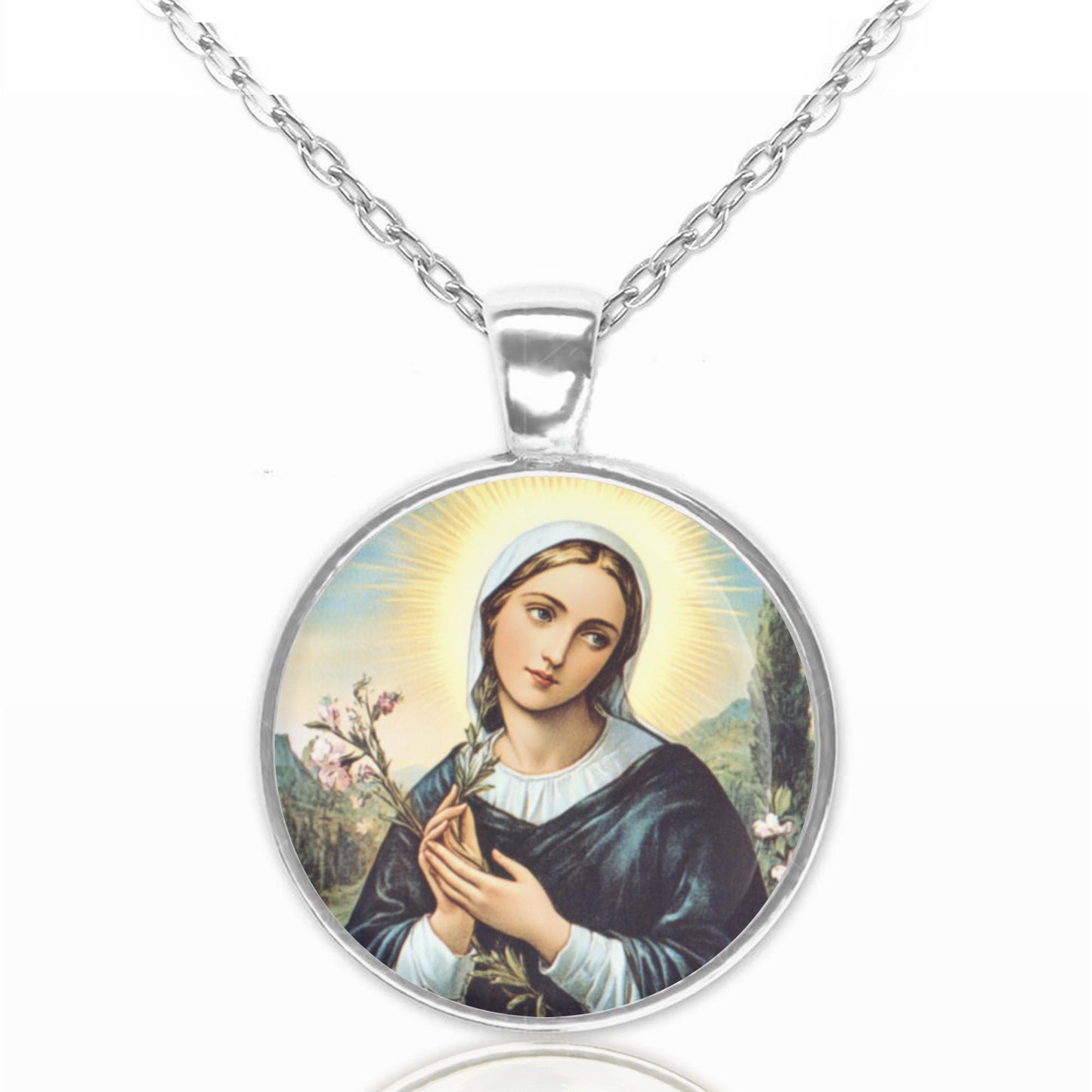 St. Angela Merici Necklace – Elegant Pendant for Inspiration and Faith