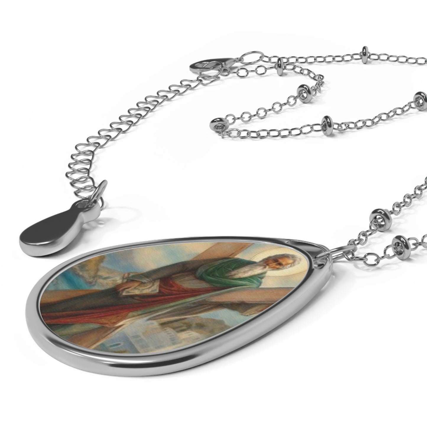 St. Andrew Catholic Necklace Drop Pendant