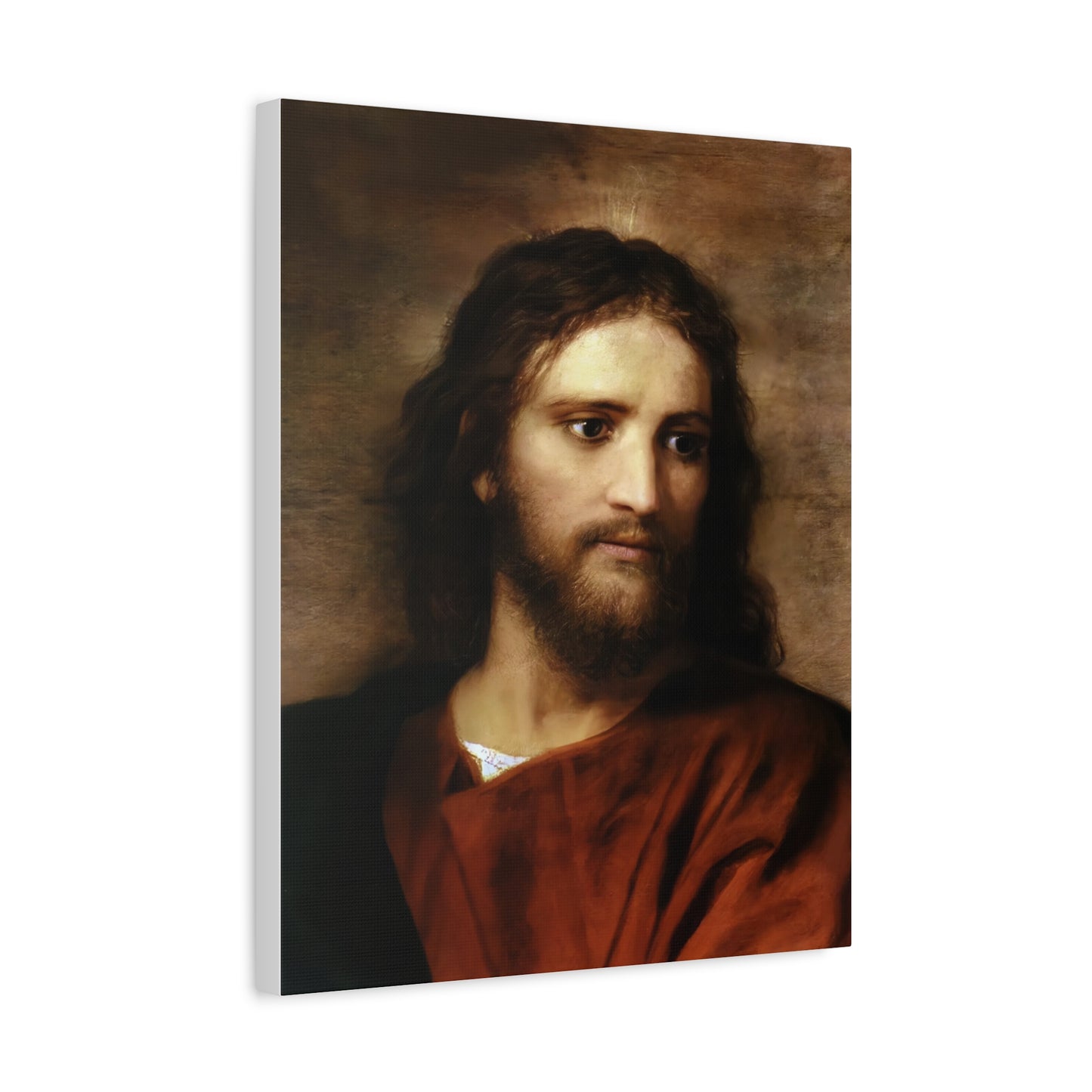 Ready to Hang - Christ at Thirty Three - Hofmann - Catholic Canvas Wall Art, Christian Decor