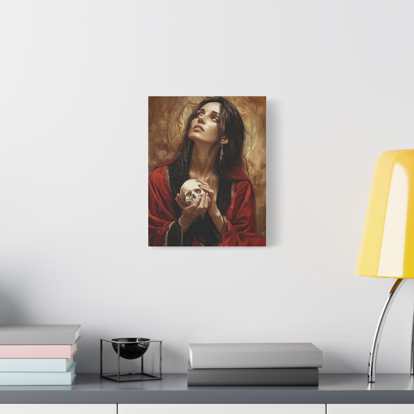 St. Mary Magdalene Catholic Canvas Wall Art, Christian Decor