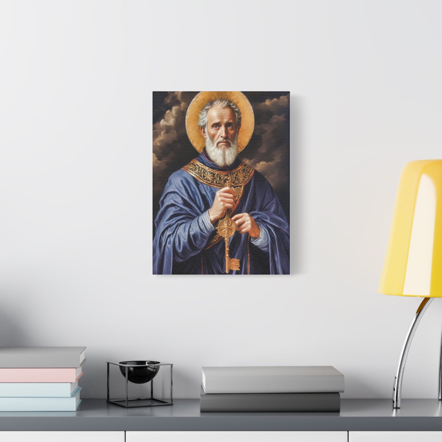 Ready To Hang - St. Peter Catholic Canvas Wall Art, Christian Decor