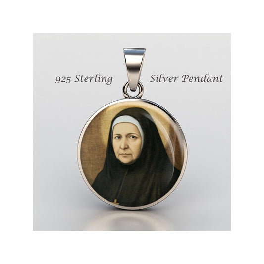 Saint Mary Angela Truszkowska Bl Religious Devotional sterling silver 925 Christian Medal