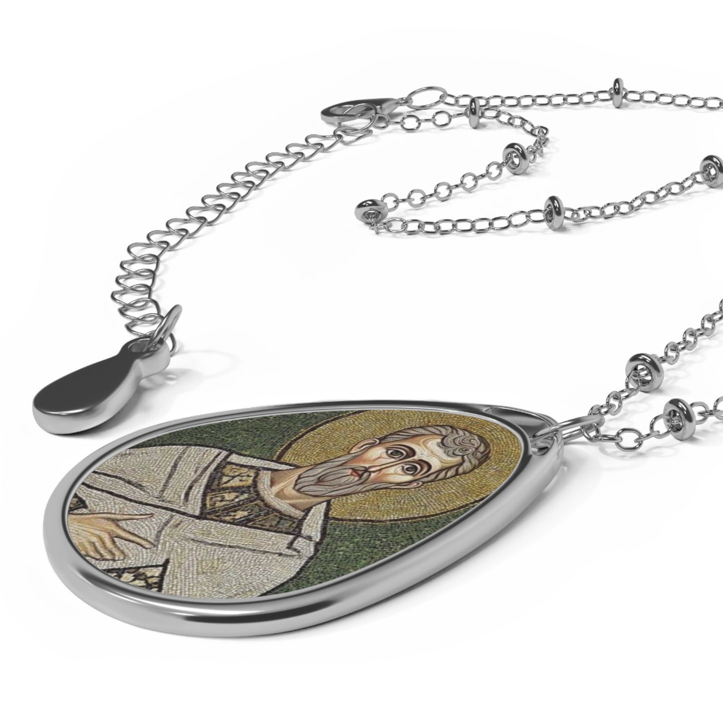 Apollinaris of Ravenna Catholic Necklace Drop Pendant