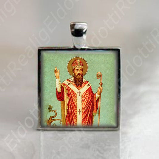 St. Boniface - Catholic Medal Pendant Christian Religious Jewelry