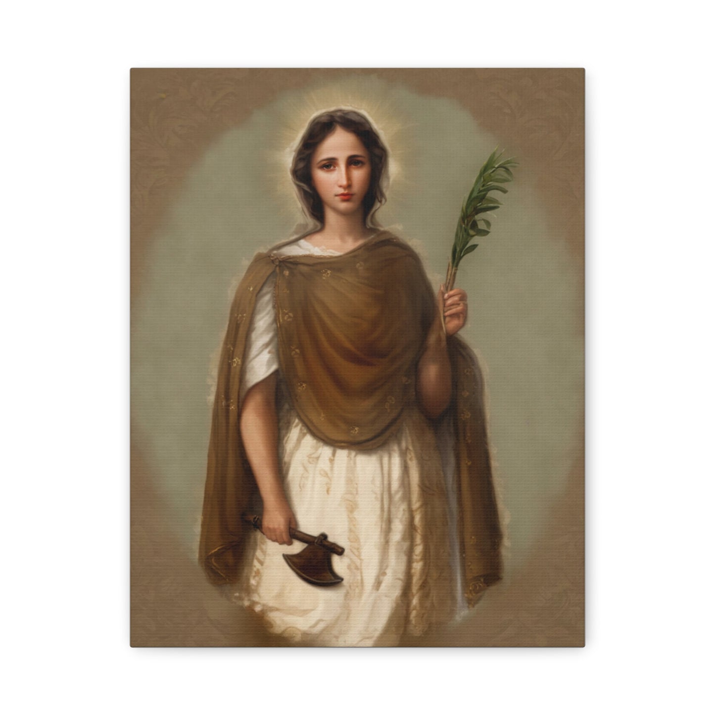 St. Engracia Catholic Canvas Wall Art, Christian Decor