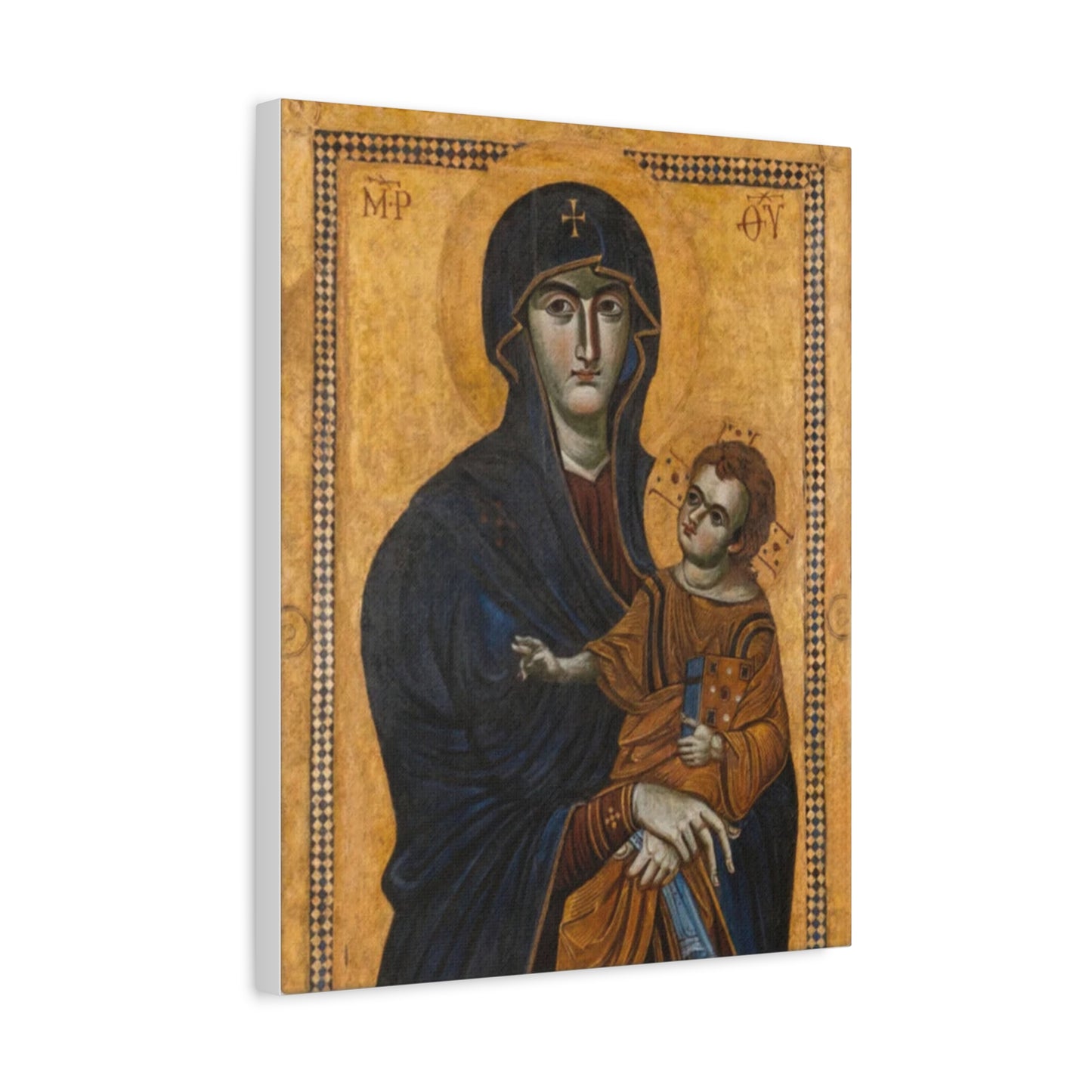 Salus Populi Romani Catholic HQ Print on Canvas Ready To Hang - Virgin Mary Canvas