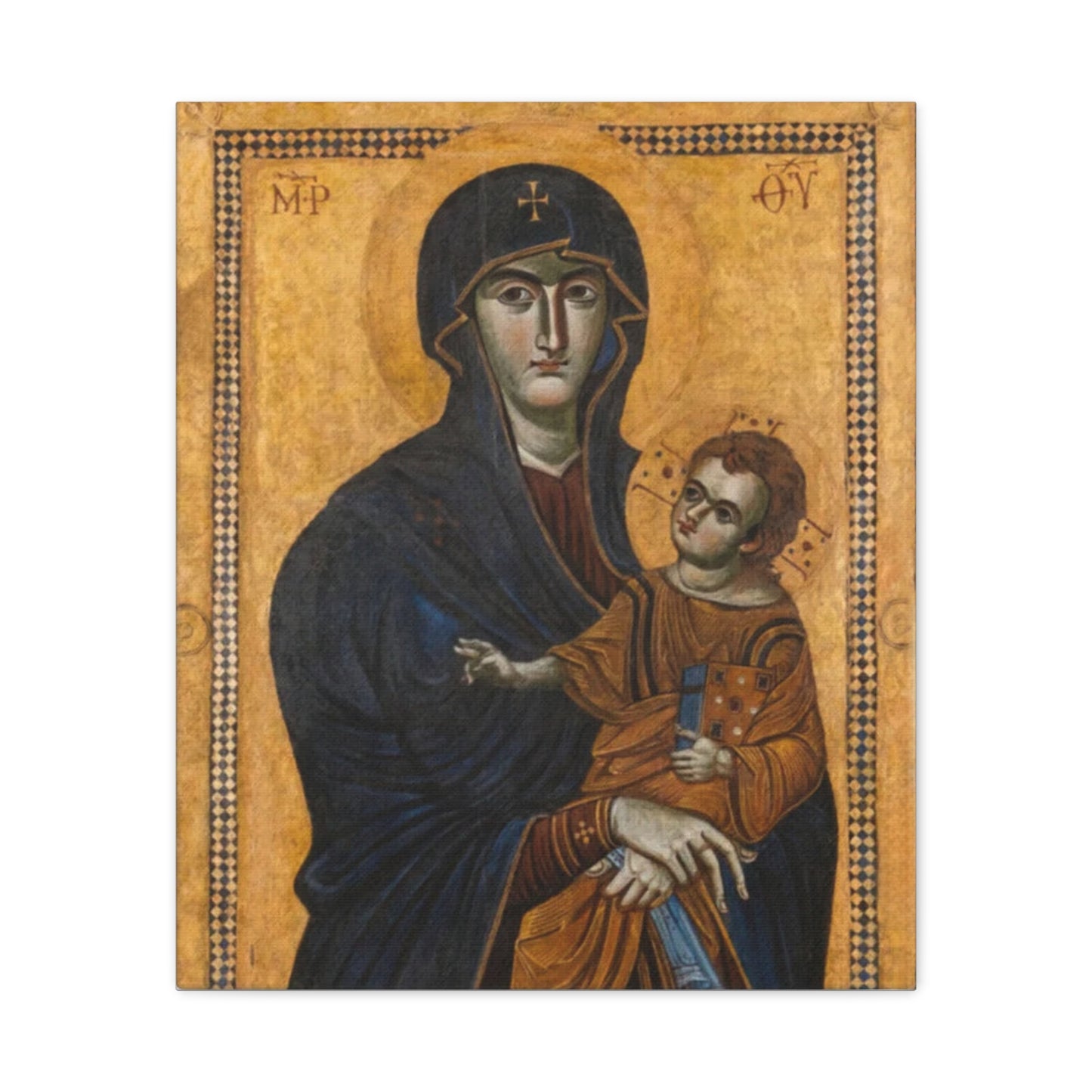 Salus Populi Romani Catholic HQ Print on Canvas Ready To Hang - Virgin Mary Canvas