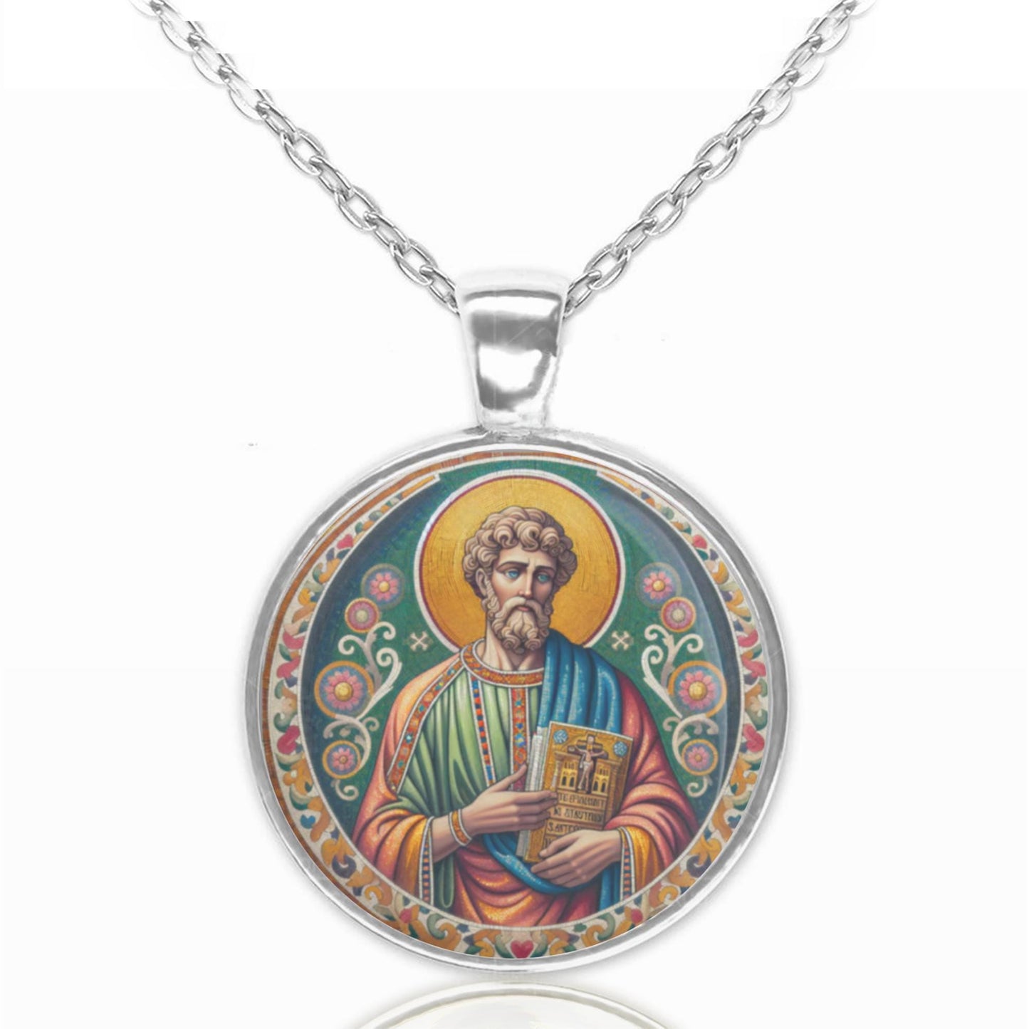 St. Lucas Luke the Evangelist Necklace