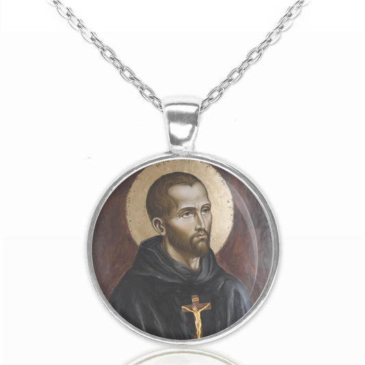 St John of God Necklace Pendant patron saint of love, loyalty, friendships, and authors