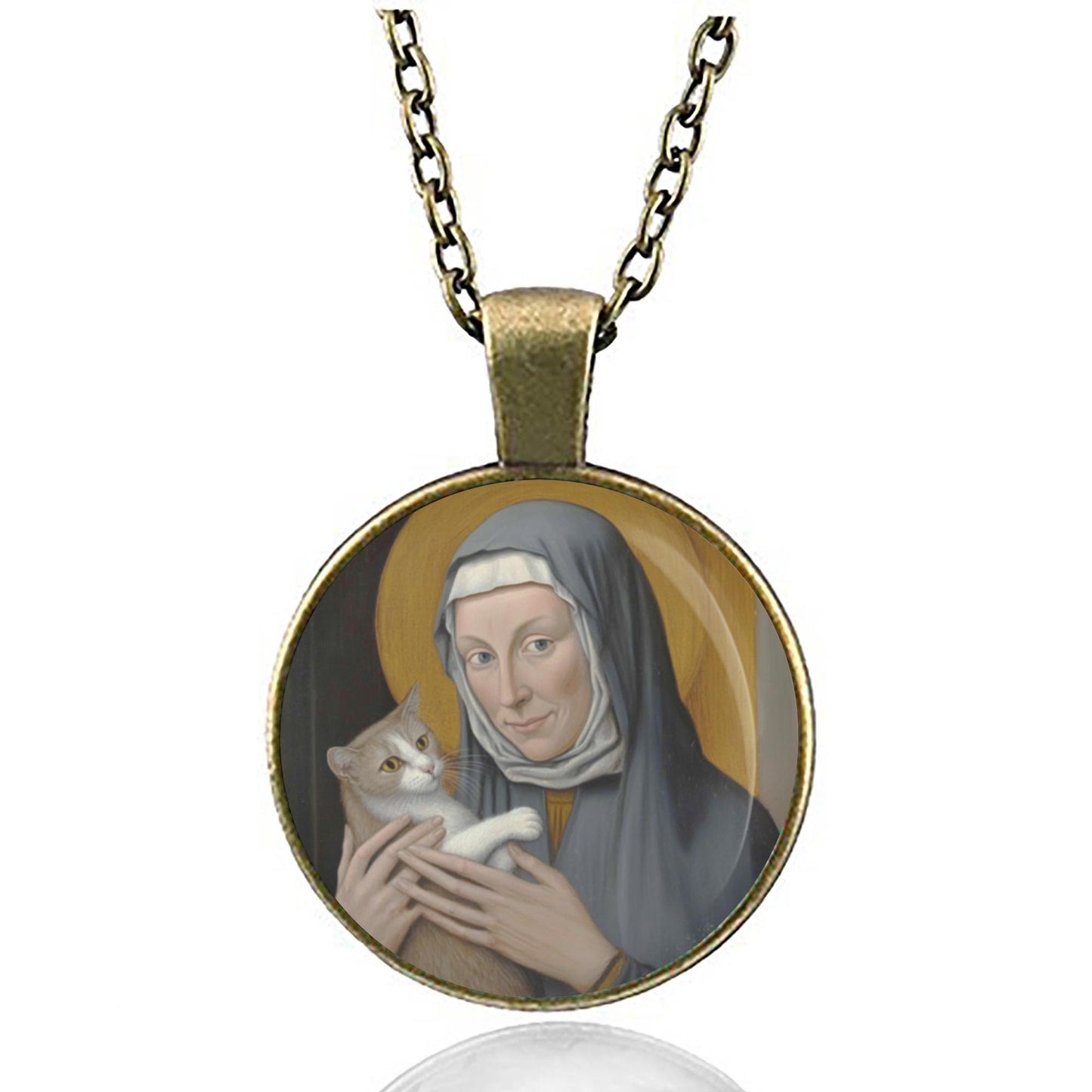 St. Julian of Norwich Necklace for Sale – Unique Christian Jewelry Pendant