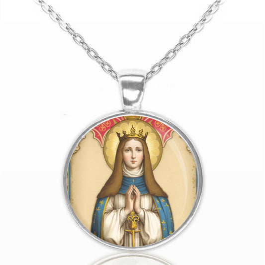 Saint Isabella of France St Isabel Necklace