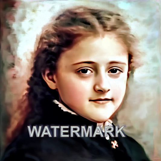 St. Therese of Lisieux the Little Flower Oil Painting Digital Image image 0