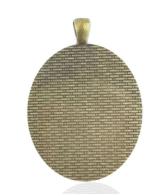 Jesus Our Lord and Savior Catholic Medal Jesus Christ Pendant Oval