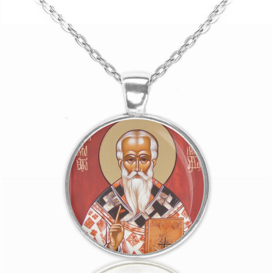 St Myron Wonderworker, Bishop of Crete Necklace