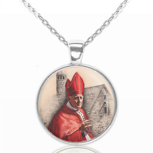 St Lawrence O'Toole Necklace Religious Pendant Medal