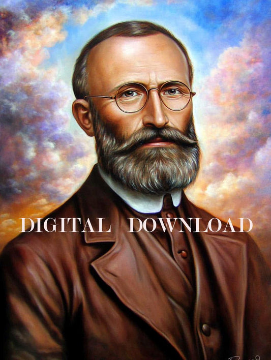 Blessed Bartolo Longo Art Digital Image image 0