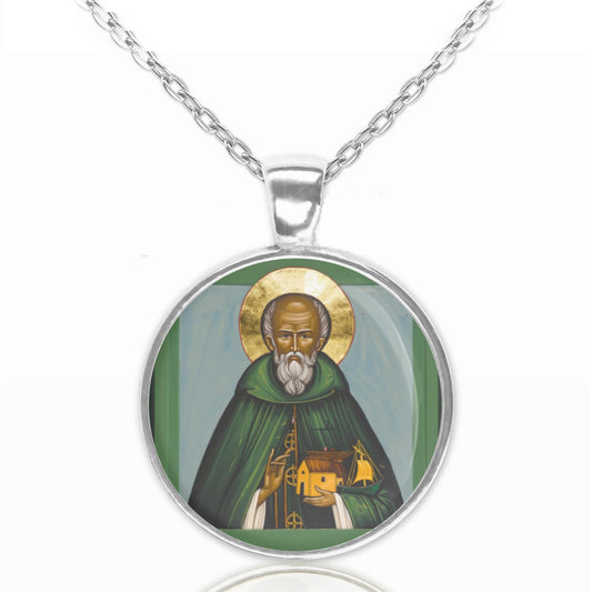 St. Brendan the Navigator Religious Necklace Medal Pendant Jewelry