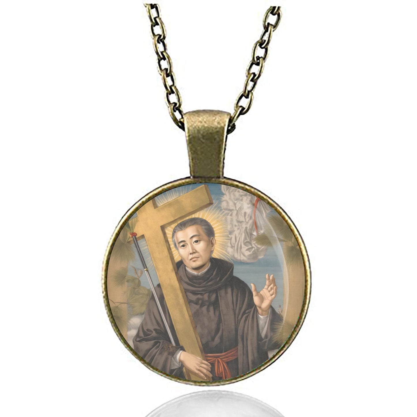St. Paul Miki Catholic Medal | Pendant Christian | Religious Jewelry Necklace