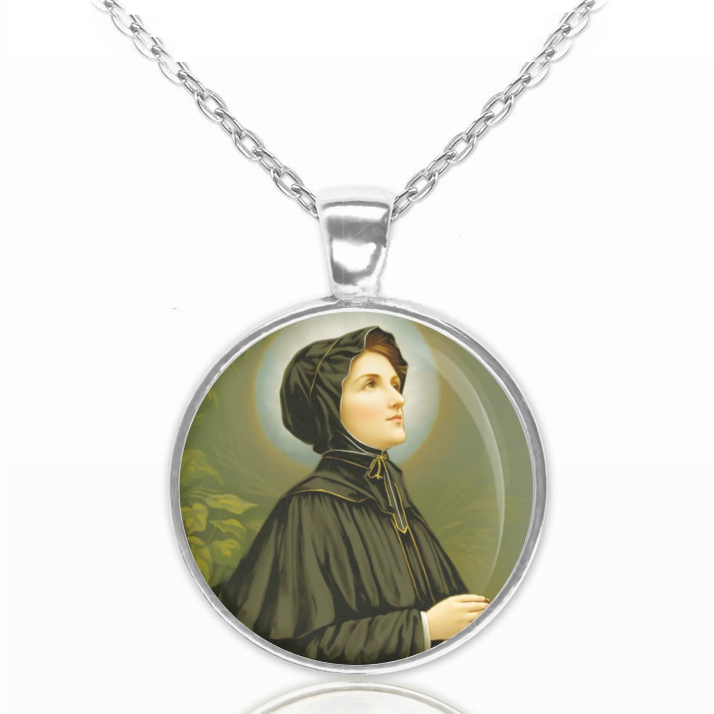 St. Elizabeth Ann Seton Necklace – Medal Pendant Charm Jewelry
