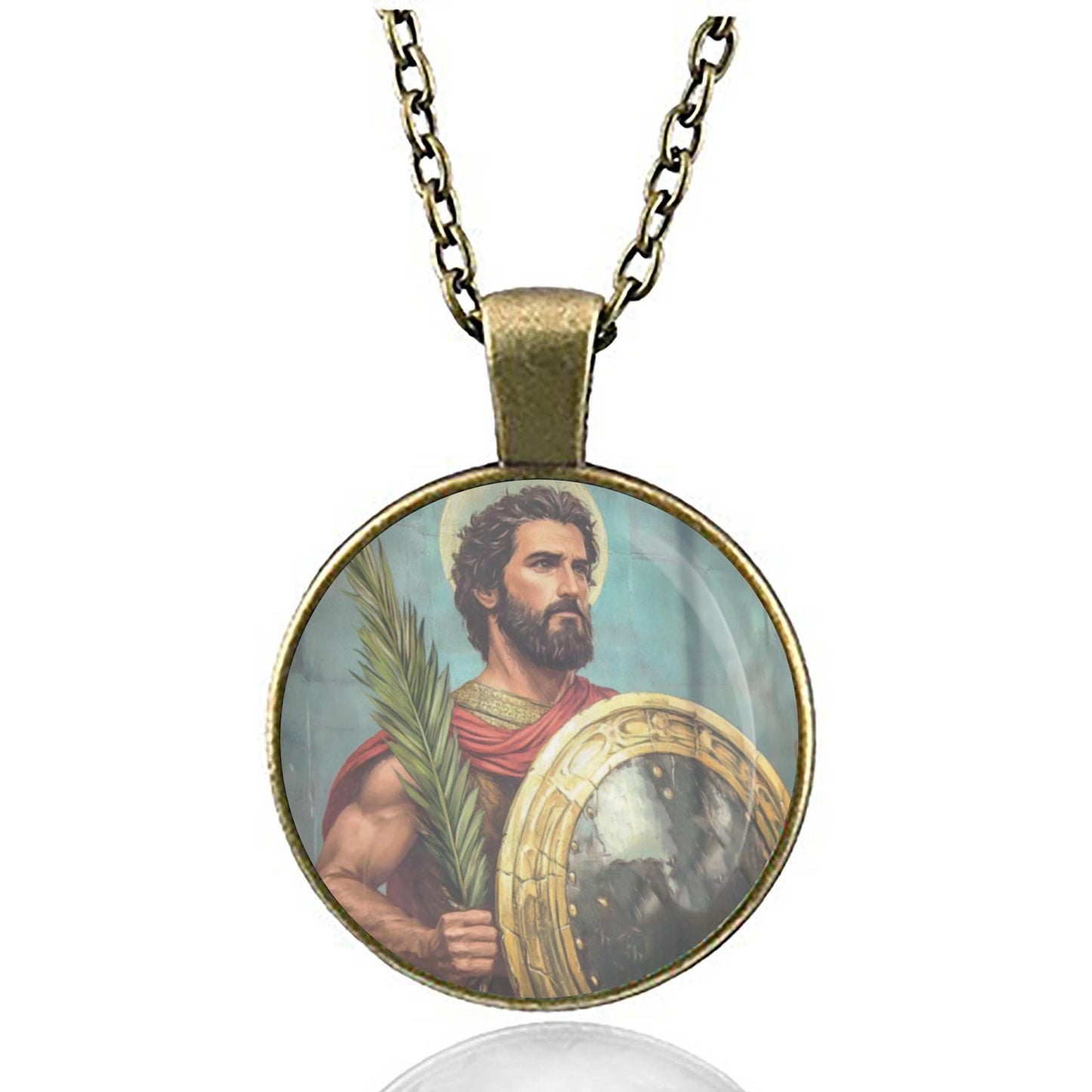 St Adrian (Hadrian) of Nicomedia Religious Christian Catholic Medal Pendant