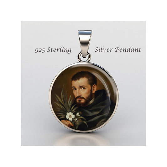 Saint Alexander Briant Religious Devotional sterling silver 925 Christian Medal Patron