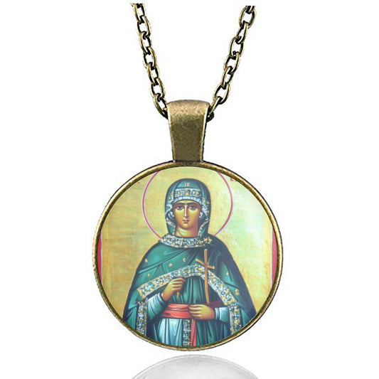 St. Photine the Samaritan Woman Saint Photini of Samaria Orthodox Necklace