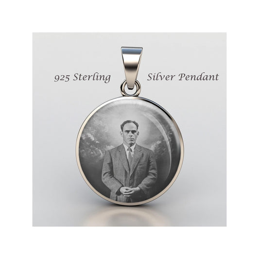 Saint Franz Jagerstatter Blessed Religious Devotional sterling silver 925 Christian Medal
