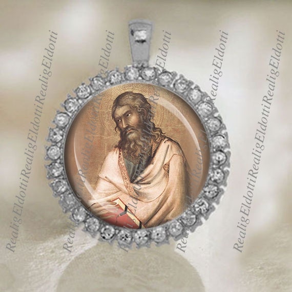St Andrew the Apostle Medal Catholic Silver Tone Jewelry NEW