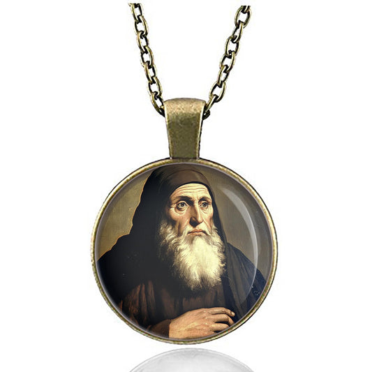 Blessed Ramon Llull Necklace Raymond Lull Pendant Medal Mystic, philosopher, and Doctor Raimundo Lulio