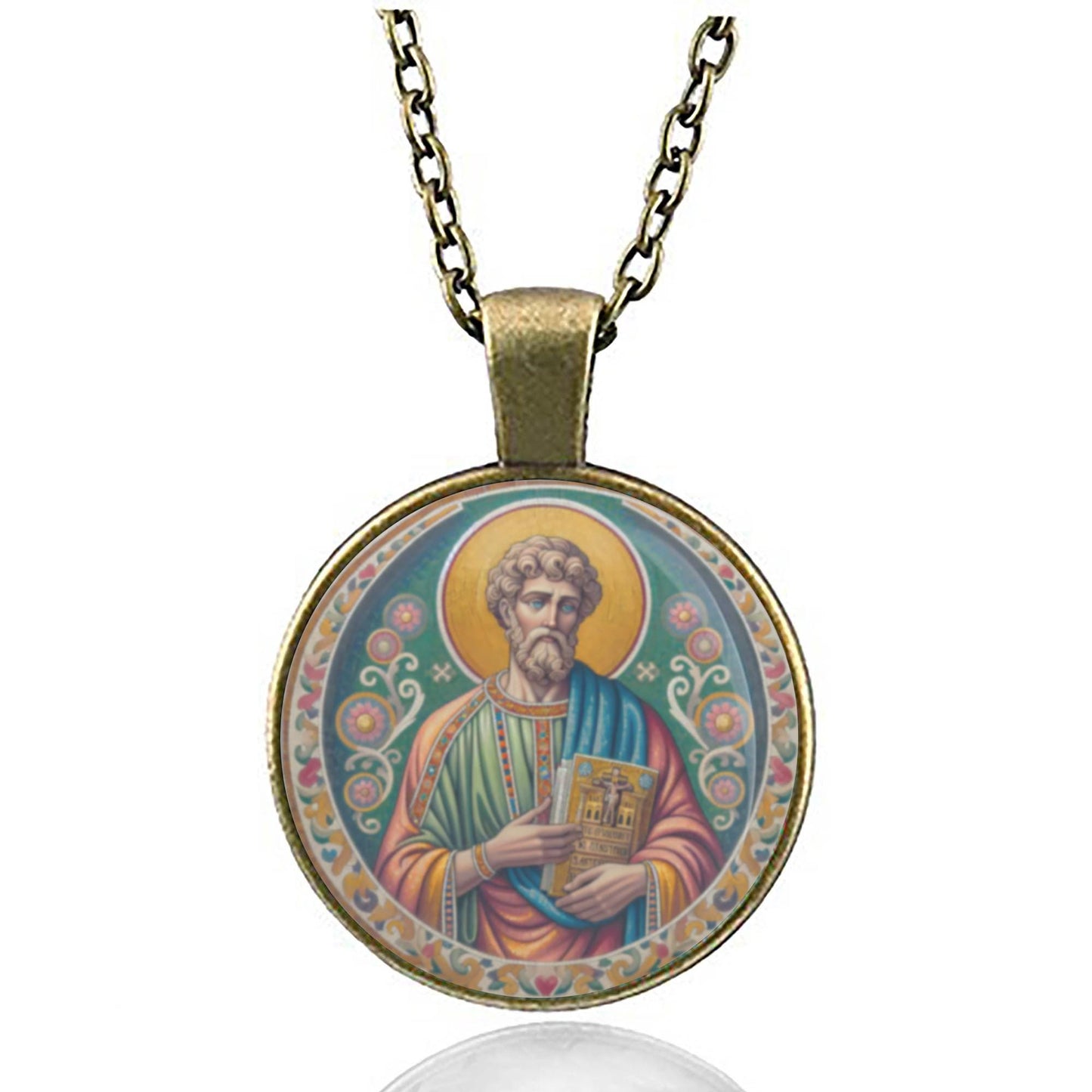 St. Lucas Luke the Evangelist Necklace