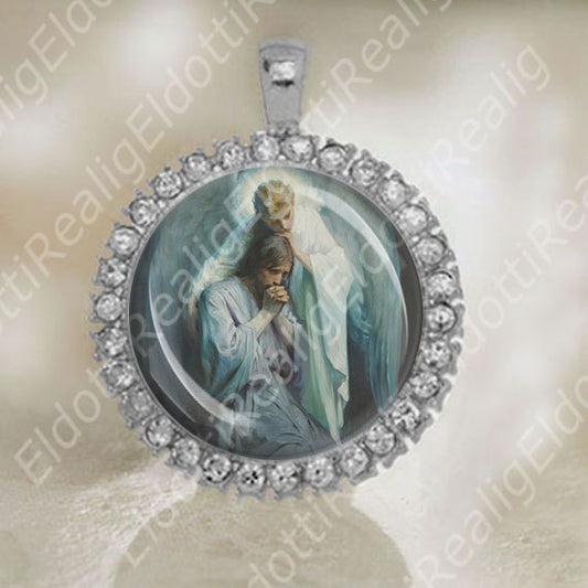 Agony in the Garden by Frans Schwartz Jesus Christ Christian Catholic Medal