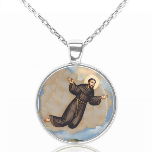 St. Joseph of Cupertino Catholic Necklace Religious Medal Pendant