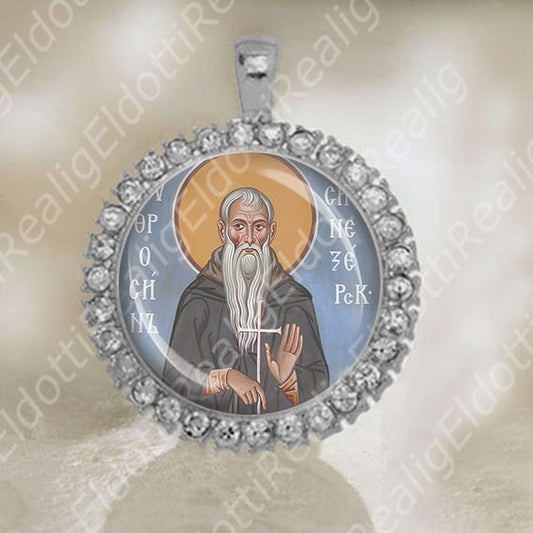 Saint Sabbatius of Solovki Medal Orthodox Patron Christian Pendant