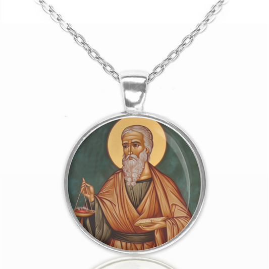 St. William Of Bourges Necklace Catholic Saint Pendant Medal image 0