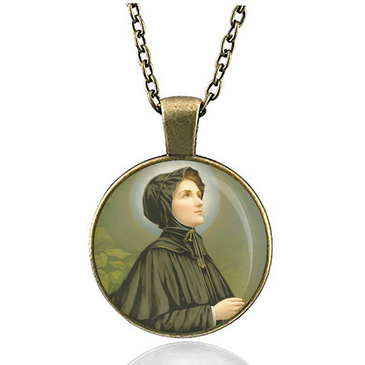 St. Elizabeth Ann Seton Necklace – Medal Pendant Charm Jewelry