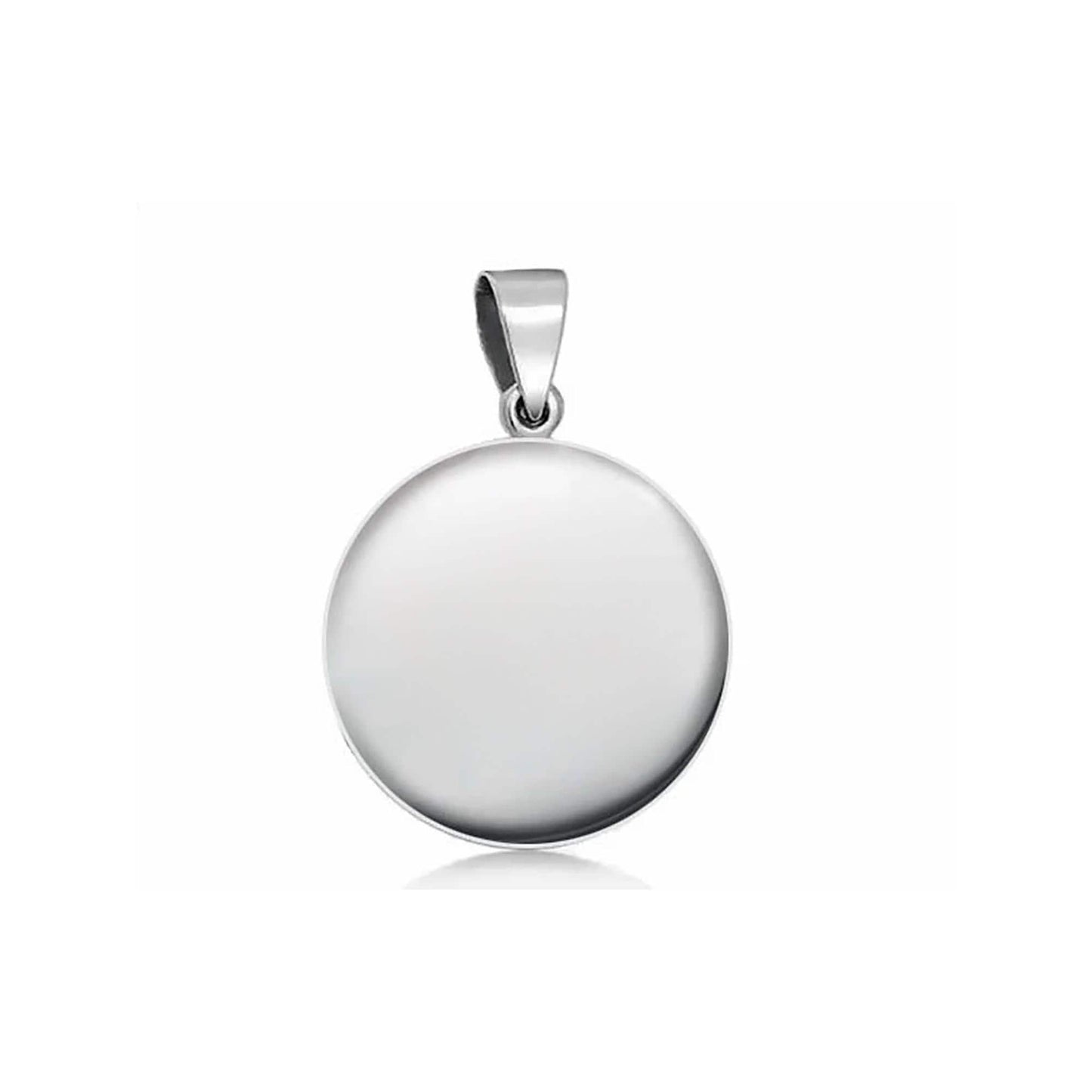 Saint Christopher Religious Christian sterling silver 925 Christian Medal Patron Pendant