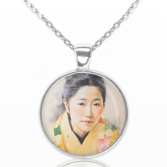 St. Venerable Satoko Kitahara Necklace Catholic Saint Pendant Medal image 0